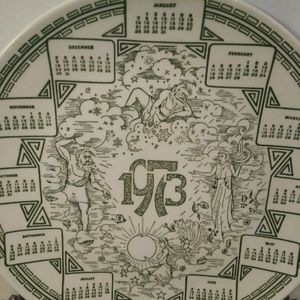 Mount Clemens China 10 1/4 “Zodiac Four 4 Seasons